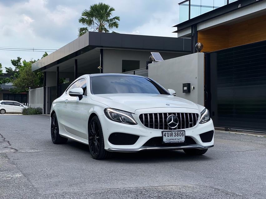 Mercedes Benz C250 Coupe AMG Dynamic (9G-TRONIC) ปี2018 เลขไมล์ 111,xxx km