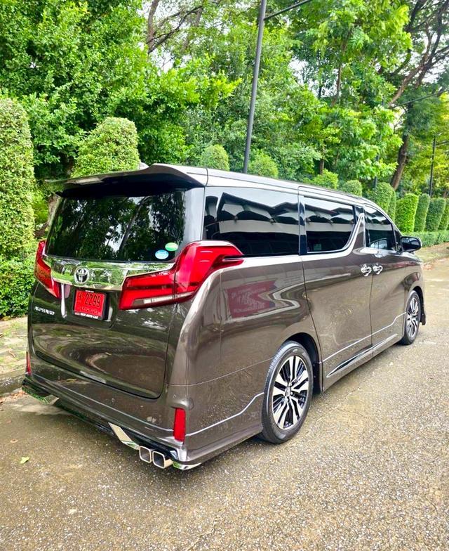 Toyota ALPHARD 2.5SC PACKAGE สี graphite (พิเศษ) ปี 2018 ไมล์ 40,000 กม.