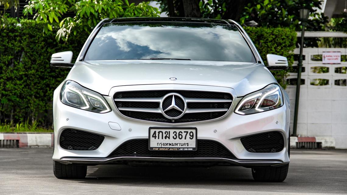 BENZ E-CLASS, E300 BLUETEC HYBRID AMG (W212) ปี 2015 รถสวยใช้น้อย ราคาถูก 2