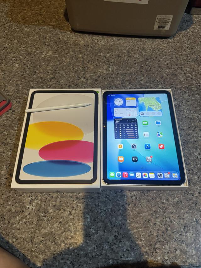 ขายๆๆๆถูกๆๆiPadGen11ล่าสุด128กิ๊กสีหายากSilverมีล่องอีมี่ตรง Wifi Only แถมPencil ประกันถึงเมษายนใช้งานดีทุกๆฟังชั่นสูนTrueรีสโตได้หมดไม่ติดไอคราว Mode รูปที่ 2