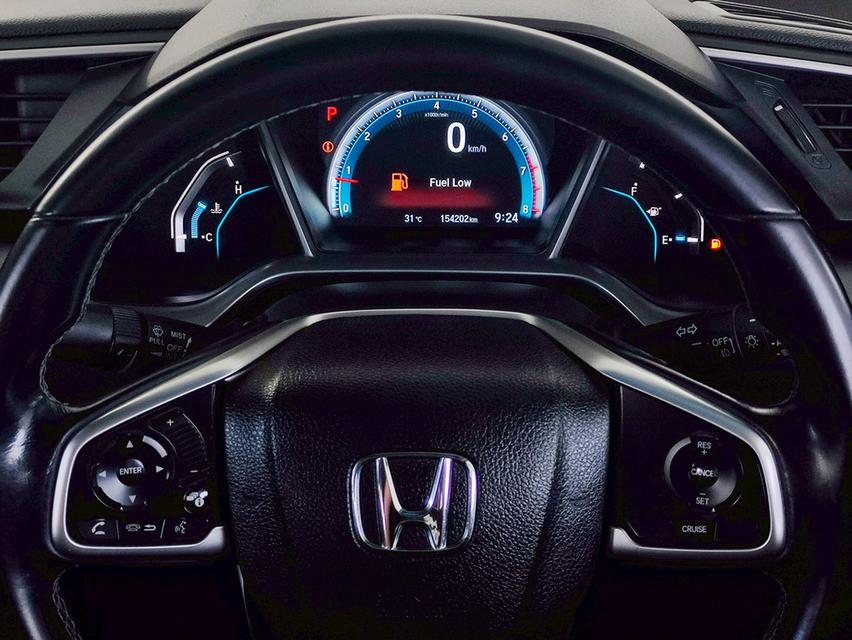 🔥HONDA CIVIC FC 1.8 EL เกียร์ ปี 2017 จด18 🔥(สีน้เงิน) เคดิตดีฟรีดาวน์ 13