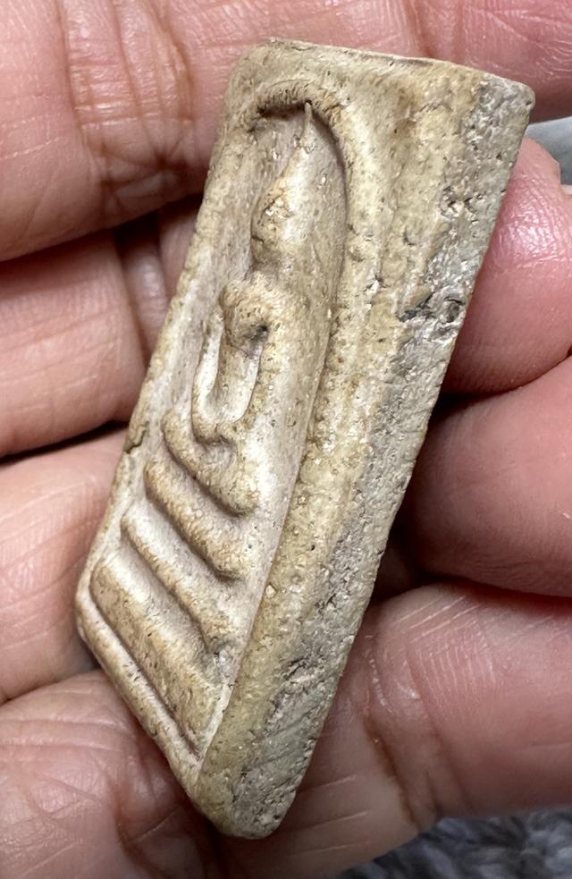 พระสมจพระประธาน พร้อมตลับชุบเงินเจ้าของเดิมใส่ไว้ รูปที่ 4