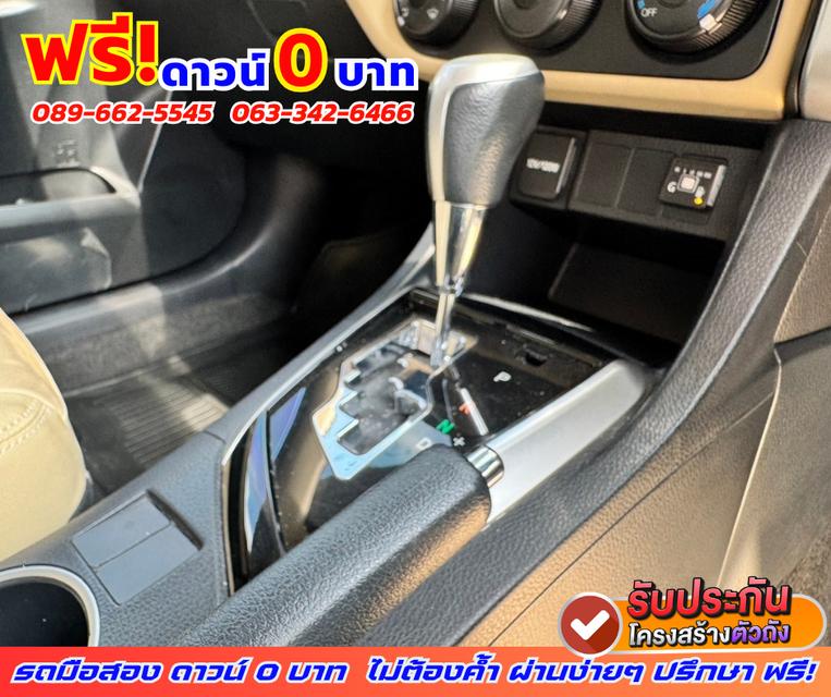 🟠ปี2018 Toyota Corolla Altis 1.6 G ติดแก็ส CNG  4