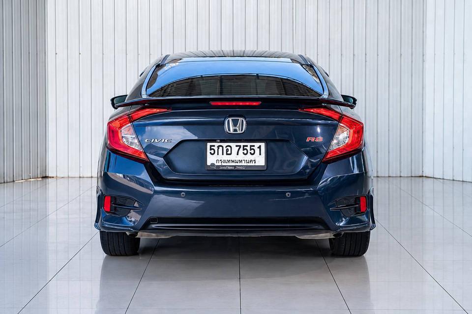 HONDA CIVIC, 1.5 TURBO RS ปี 2017 สีนำ้เงิน โฉม FC-FK ปี16-21 รูปที่ 7