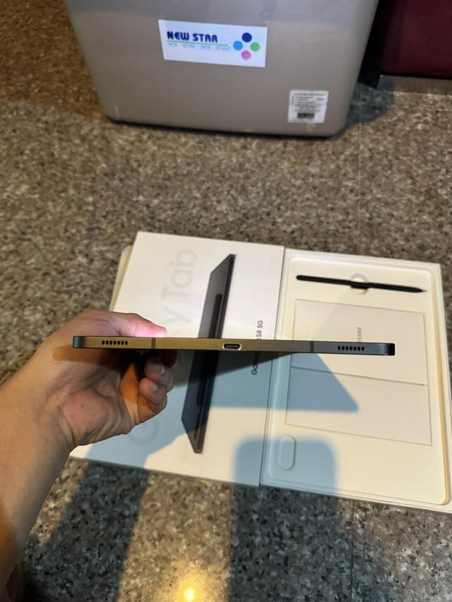 ขายSamsungTabS8 5G สีGraPhite128กิ๊กLTEใส่ซิมได้มีกล่องใช้งานดีทุกๆฟังชั่นถูกๆ 4