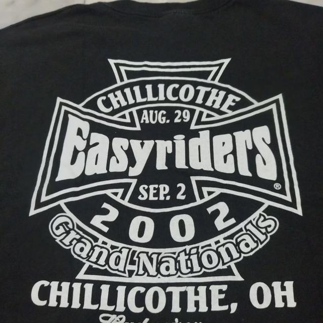 เสื้อยืดแขนสั้น แนวงานชุมนุมมอเตอร์ไซค์ฮาเล่ย์ Easyriders Grand Nationals 2002 Chillicothe แท้ มือสอง ของพร้อมส่งครั รูปที่ 6