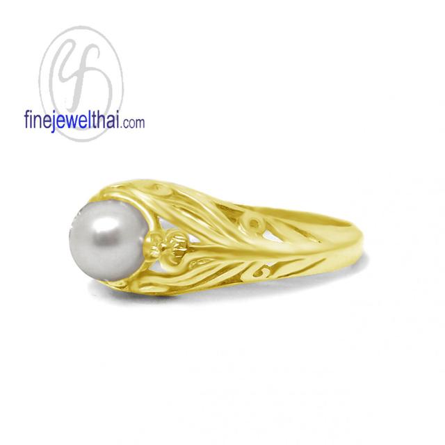Finejewelthai แหวนมุก มุกน้ำจืดแท้ R1316pl รูปที่ 3