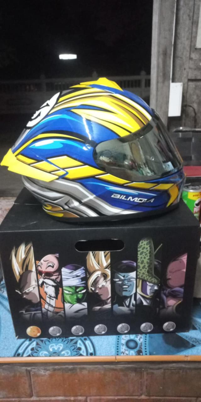 หมวกกันน็อค Bilmola Dragon Ball Z Special Edition