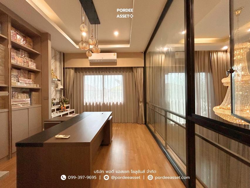 ขาย!! ชีวารมย์ นครอินทร์ (หลังริม ขนาด 84 ตร.ว.) หน้าบ้านไม่ชนหลังอื่น ถนนนครอินทร์ พระราม5 ราชพฤกษ์ บางกรวย เมือง นนทบุรี : Chewarom Nakhon In 17