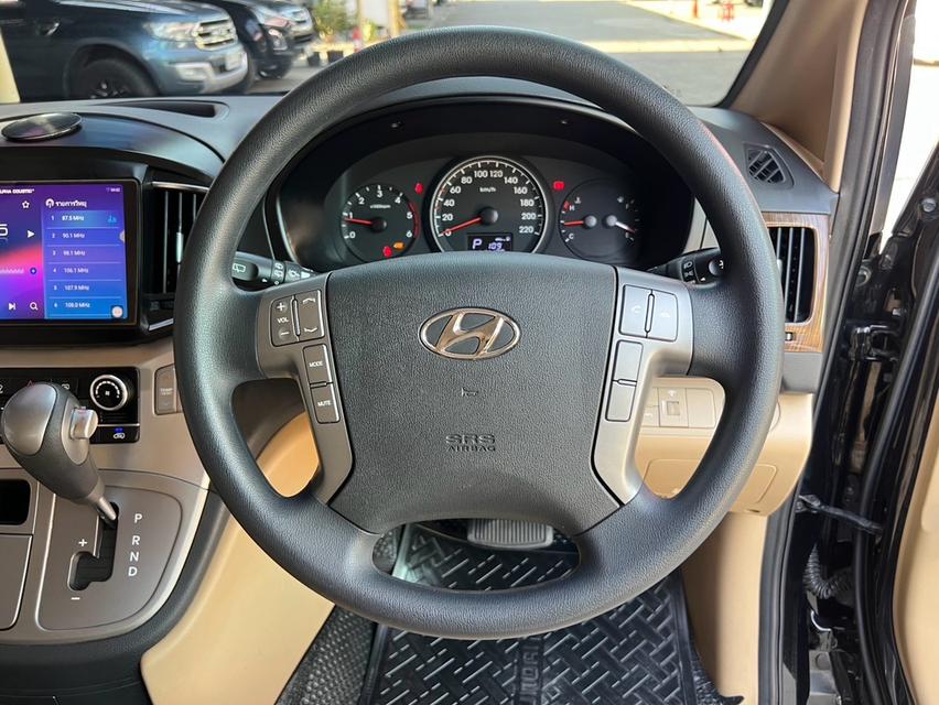 HYUNDAI H-1 รถปี 2018 จด 2019 รุ่น 2.5 ELITE ออโต้ สีดำ ใช้น้อย เลขไมล์ 88,900 km รูปที่ 10