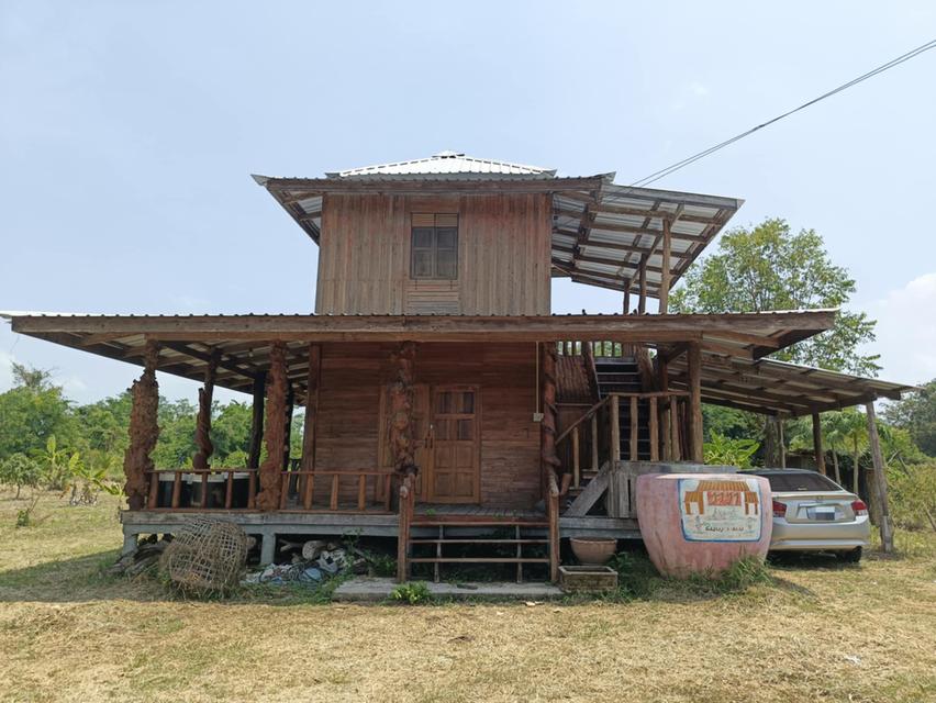 ขายบ้านพร้อมที่ดินเนื้อที่ 3 ไร่  (โฉนดที่ดิน ครุฑแดง 2 โฉนด)  1