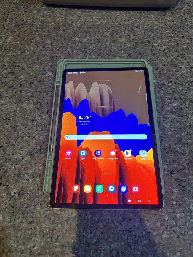 ขายๆๆSamsungTabS7PlusสีRose Gold 128กิ๊กLTEใส่ซิมได้สูนTrueสภาพสวยการใช้งานดีเยี่ยมทุกๆฟังชั่นเครื่องรีสโตได้ตลอดไม่มีติดแอคเค้าใดๆคับ ( จอขาวจั๊วไม่ม