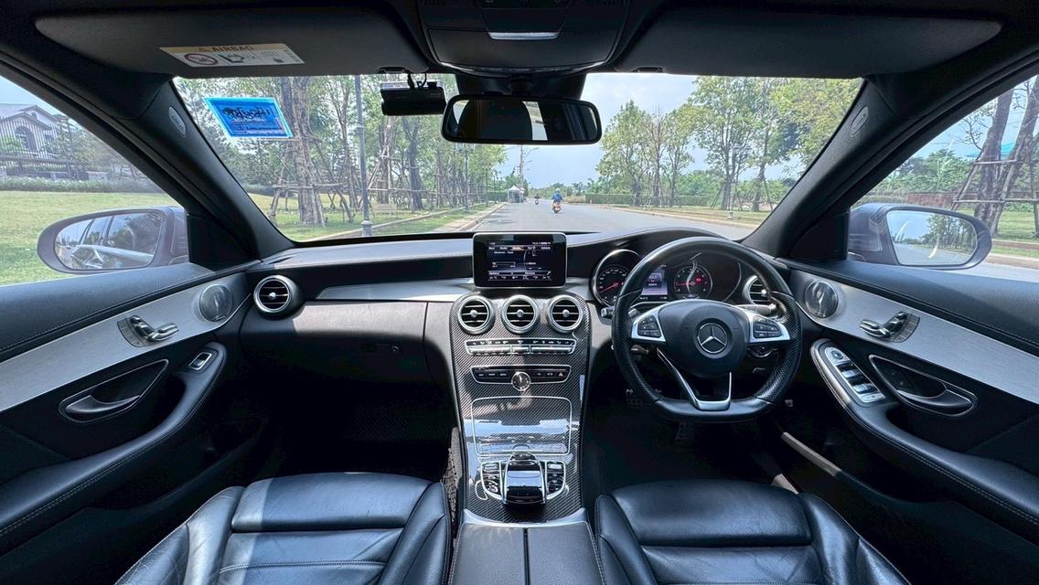 รหัสรถ TPV9240 🎊 Mercedes Benz C350e AMG Plug-in Hybrid 🎊 2017 รูปที่ 8