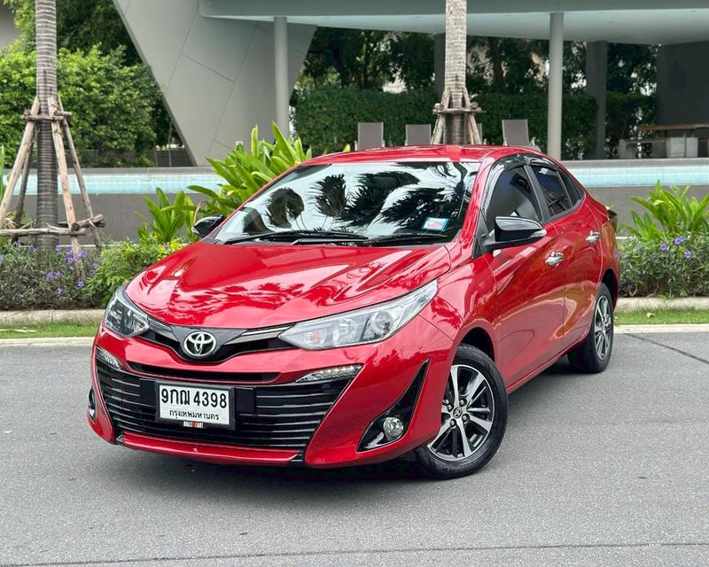 TOYOTA YARIS ATIV 1.2 S เกียร์ Auto สีแดง ปี 2019 9