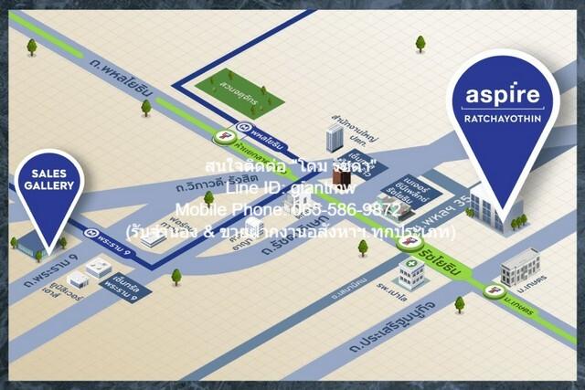 CONDO แอสปาย รัชโยธิน 15000 - 1BEDROOM1BR 29ตรม พร้อมเข้าอยู่ กรุงเทพ 2
