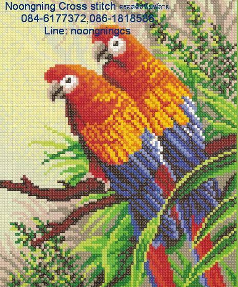 ร้าน Noongning Cross stitch ครอสติสพิมพ์ลาย จำหน่ายอุปกรณ์ครอสติส ภาพติดเพชร  งานฝีมือทําที่บ้าน DIY1182 5