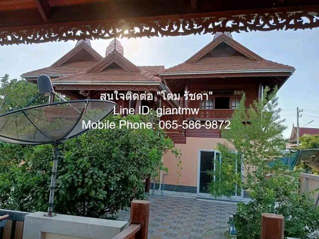 บ้าน บ้านทรงไทย ติดแม่น้ำเจ้าพระยา สามโคก ปทุมธานี 6 BEDROOM 2 BATHROOM 15000000 THAI BAHT ใกล้กับ ห่างถนนหมายเลข 347 แล 2