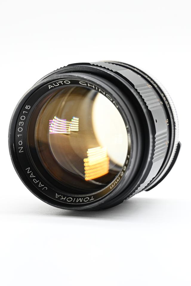 เลนส์มือหมุน Tomioka japan auto chinon 55mm f1.2.M42(rare) 12