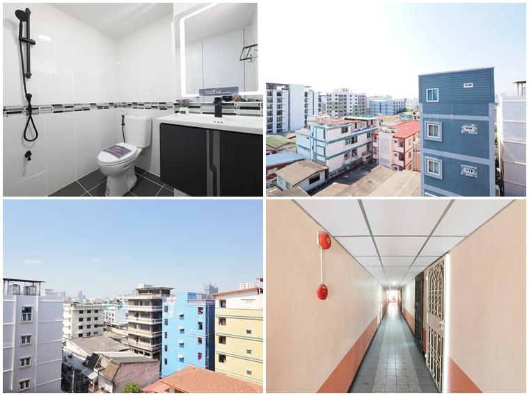 ขายราคาพิเศษ ธัชพล 2 คอนโดมิเนียม 20.5 ตร.ม. ชั้น 7 ห้องมุม วิวสวย ทำเลดีเยี่ยม ใจกลางเมือง เฟอร์นิเจอร์ครบ แอร์ ทีวี ตู้เย็น รีโนเวทใหม่ทั้งหลัง 6