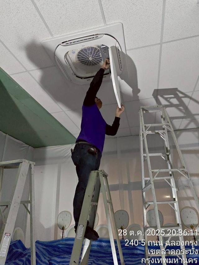 ช่างแอร์นวมินทร์  063-8895-489 ช่างพสิษฐ์ติดแอร์ล้างแอร์ย้ายแอร์ซ่อมแอร์บ้าน รูปที่ 9