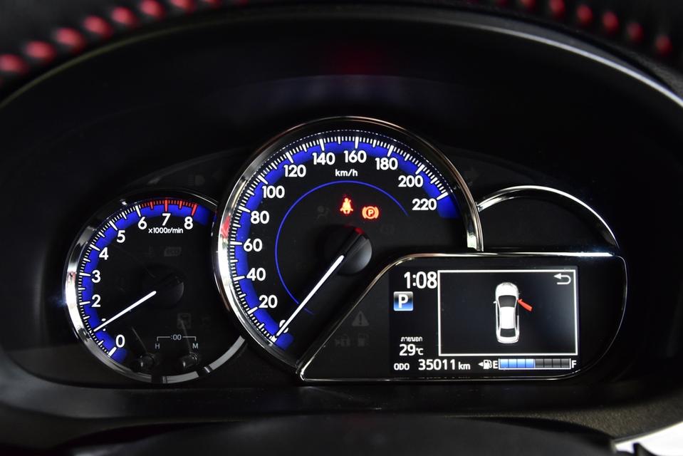 รหัสรถ TKG7662 TOYOTA YARIS ATIV 1.2 S ปี 2019  6