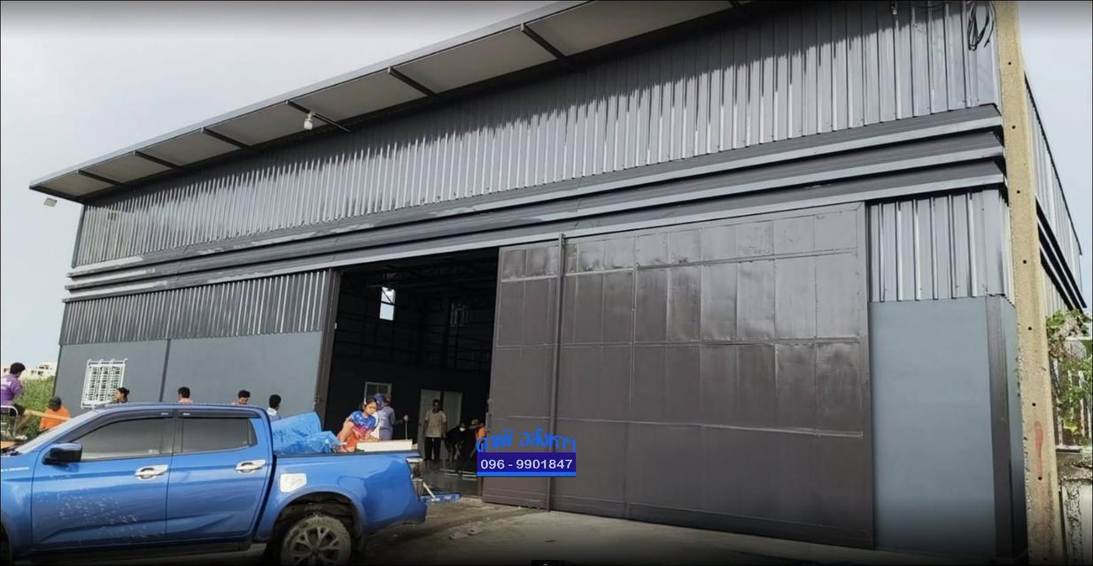ให้เช่าโกดัง/คลังสินค้าพร้อมออฟฟิศและสำนักงานย่านคลอง 2 ซอยบงกช P1069 - 623 1