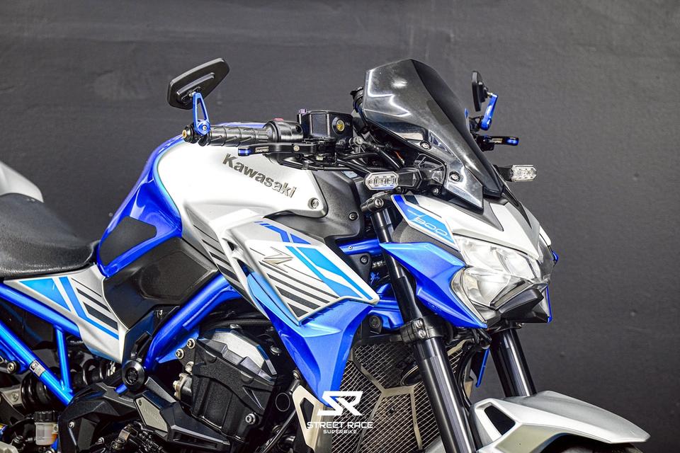 KAWASAKI Z900 2020 สีฟ้า ท่อไทเทเนียม รูปที่ 6