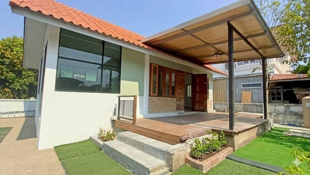 Navara Rangsit -klong 2 นาวาร่า รังสิต คลอง 2 : บ้านเดี่ยว 1 ชั้น 70.7 ตร.ว ใกล้ห้างฟิวเจอร์ปาร์ค ใกล้สนามบิน ใกล้ตลาดไท ราคาไม่ถึง 2 ล้าน 4