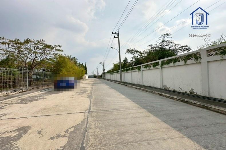ขายที่ดินถมแล้ว 12 ไร่ 17 ตารางวา หน้ากว้าง 106 เมตร ถนนสะพานนนทบุรี-บางบัวทอง ใกล้นิคม-ทางด่วนโทลล์เวย์ 4