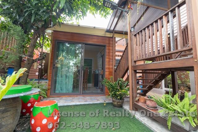 ขาย บ้านเดี่ยวชั้นเดียว บางบัวทอง ซ.วัดลำโพ ถ.345 บ้านพร้อมอยู่ มีเรือนไทยในรั้ว ไม่มีค่าส่วนกลาง ราคา 2.45 ล้านบาท 5