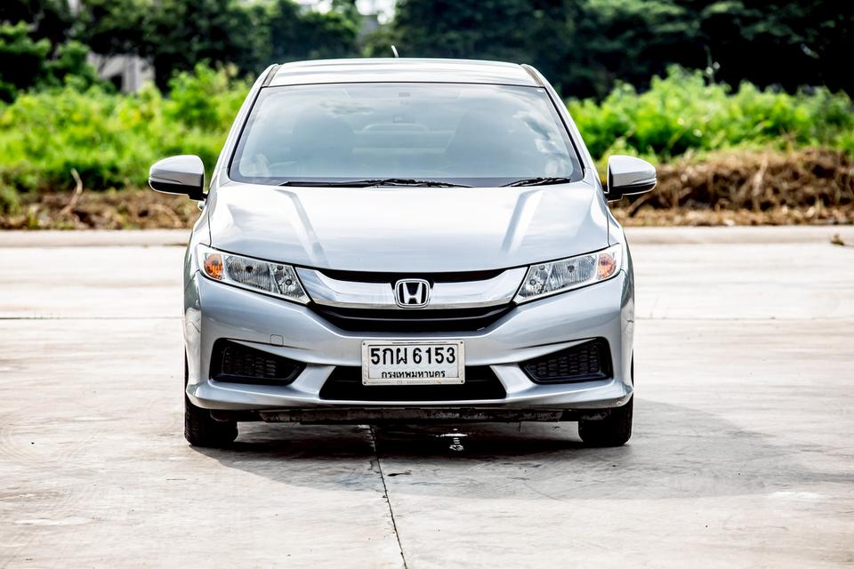 Honda City 1.5S ปี 2017 สีเทา มือเดียวป้ายแดง