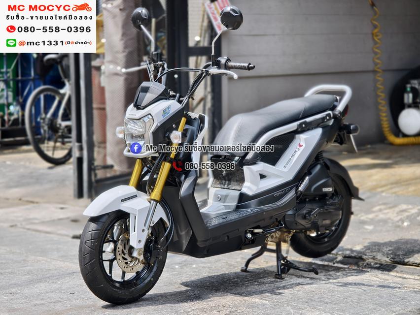 Zoomer x 2016 เลขไมล์10000โล รถบ้านแท้มือเดียว มีเล่มชุดโอนครบ No1392 รูปที่ 2