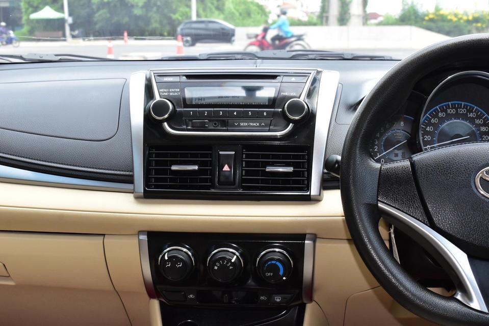 รหัสรถ PB9735 TOYOTA VIOS 1.5E AUTO 2016 เบนซิน 12