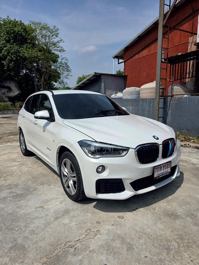 BMW X1 sDrive18d M sport สีขาว ปี 2018 ไมล์ 100,000กม. รูปที่ 3
