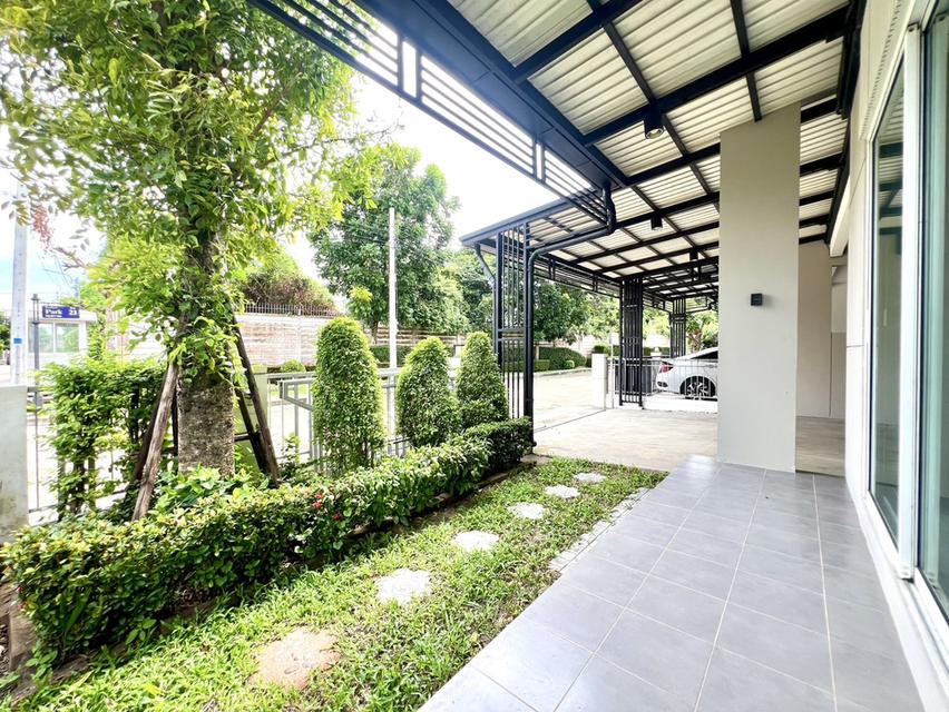 ขายบ้านแฝดสไตล์บ้านเดี่ยวหลังมุม หมู่บ้านเพอร์เฟค พาร์ค ราชพฤกษ์ (Perfect Park Ratchapruek) ทำเลดีติดถนนราชพฤกษ์ 4