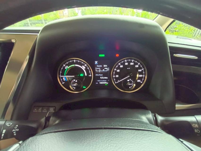 รหัสรถ PEAT97 🚙🚐TOYOTA ALPHARD​ HYBRID  ปี​ 18 14