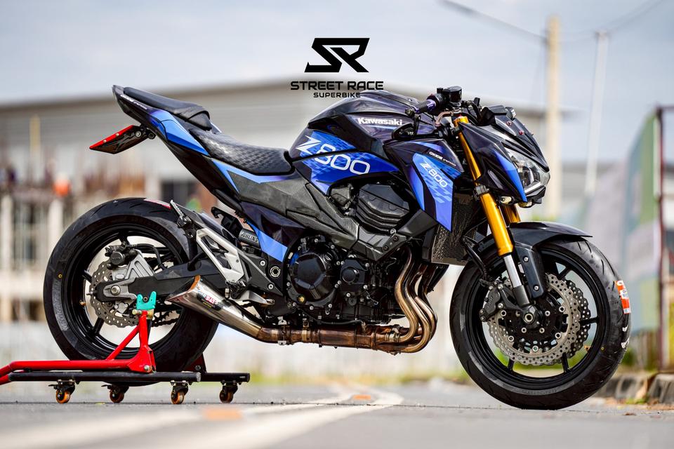 2016 Kawasaki 🔥Z800 ปี 2016 | น้ำเงินลายแต่ง หล่อดุ 4 สูบ ราคาเร้าใจ! 🔥