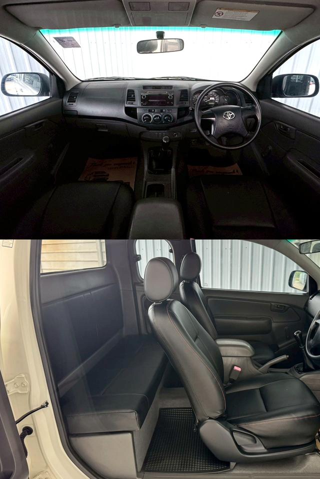 รถบ้าน กระบะแคปราคาถูก Toyota Vigo 2.5J เกียร์ธรรมดา รูปที่ 8