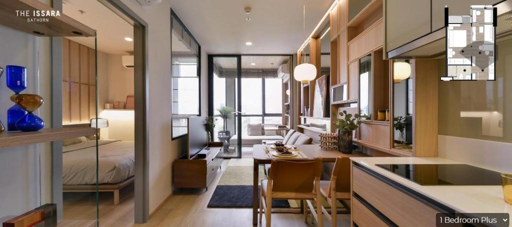 ายด่วน คอนโด “The Issara Sathorn” 🔑ห้องมือ 1 ไม่เคยเข้าอยู่ 1