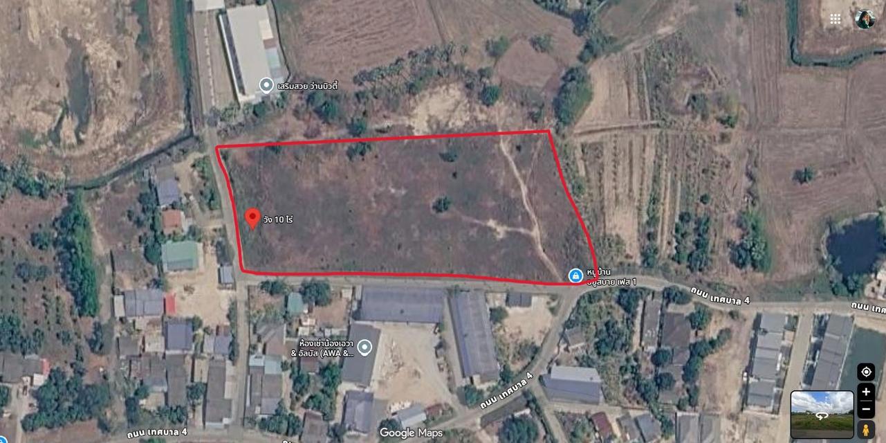 LAND FOR SALE | PHAN THONG, CHONBURI ที่ดินถมแล้วทั้งแปลง 10 ไร่ 77 ตร.ว. | เจ้าของขายเองโดยตรง 7