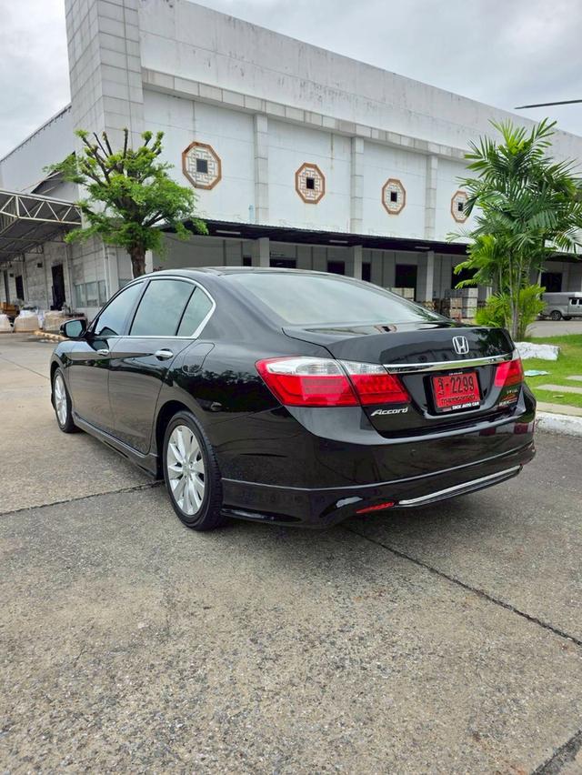 Honda ACCORD 2.0EL NAVI สีดำ ปี 2016 ไมล์ 60,000 กม.