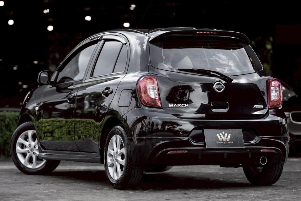 2013 ไมล์ 12,xxx km march 1.2 v auto