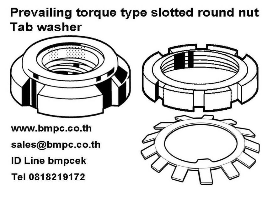 Ensat, Self tapping insert, ตัวหนอนเกลียว, บูชเกลียว, Screw thread insert, พุกเกลียวผ่าร่อง, Schnorr, cup spring, Fine U Nur, Lock nut รูปที่ 14