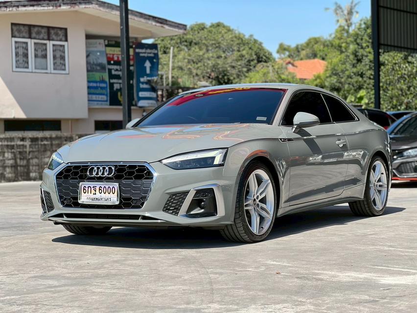 ปี 2022 AUDI A5, 2.0 COUPE 40 TFSI S LINE มือเดียวออกห้าง วารันตีศูนย์หมด 17/6/2026 หรือ 150,000 โล