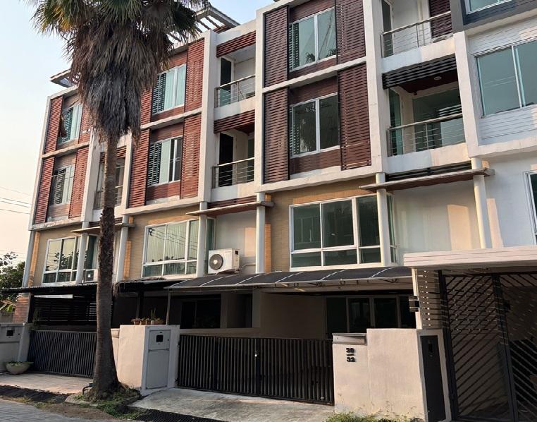 ให้เช่าทาวน์โฮม 4 ชั้น ย่านนวลจันทร์ โครงการ เดอะไพรมารี อัลติเมท เกษตร-นวมินทร์ อยู่ในซอยนวลจันทร์ 1