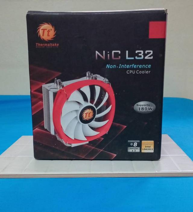 ใหม่ ใหญ่ แรง ... Thermaltake NiC L32 พัดลม CPU ครบกล่อง
