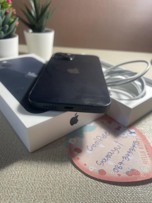 iPhone13 128GB ศูนย์ไทย ประกันเหลือมีนา70 แบต100% รูปย่อยที่ 2