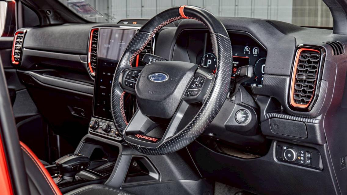 FORD RANGER 3.0 RAPTOR ECO BOOST 4WD ปี 2023 สีส้ม  โฉม DOUBLE CAB รูปที่ 11