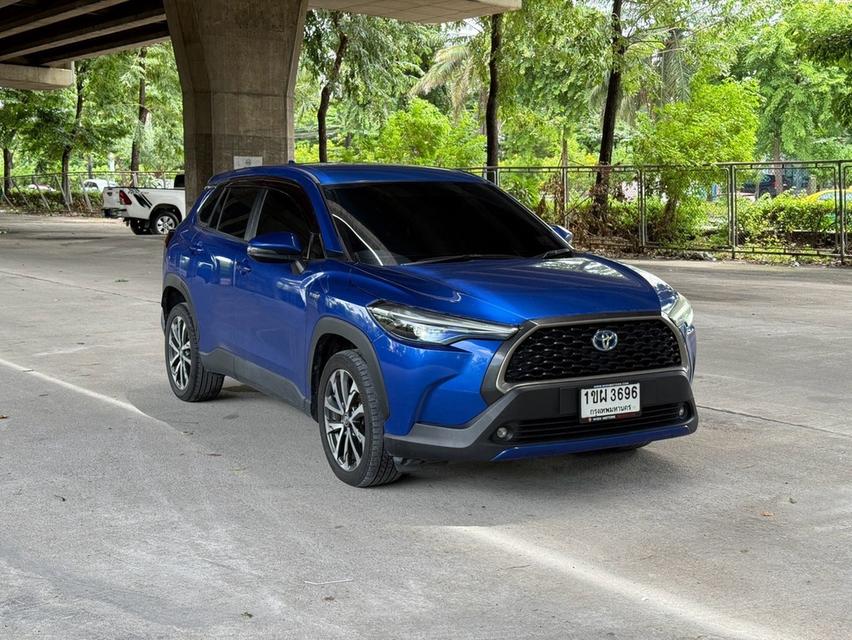 (แจ้งรหัสรถ WMT3696) Toyota Corolla Cross 1.8 Hybrid Premium ปี 2021