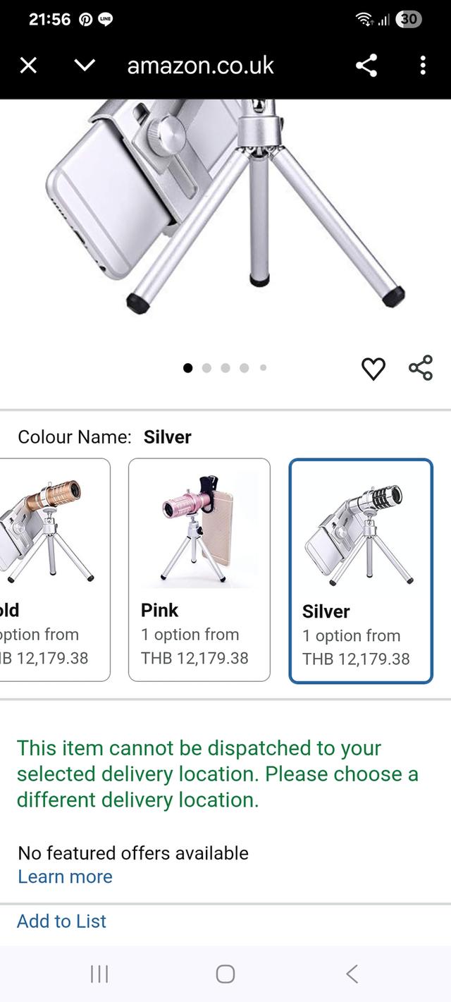 เลนส์ซูมพร้อมขาตั้ง อุปกรณ์เสริมมือถือ เพื่อสนุกกับการถ่ายรูป ถ่ายคลิปวิดีโอ 1200 บาท 7